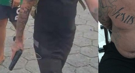 Vitinho portava pistola em vídeo
