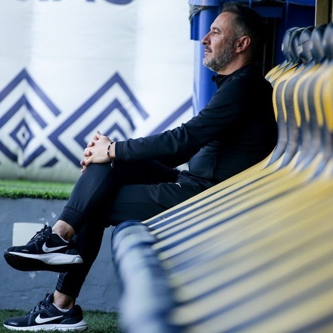 Vítor Pereira: suspenso, o técnico corintiano foi desfalque contra o Ceará
