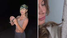 Modelo e cientista adota viúva-negra como pet, e fãs temem pela vida dela