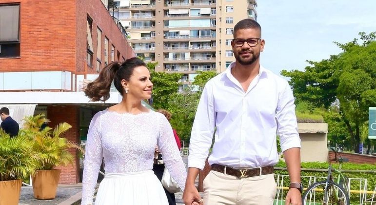Viviane Araújo está casada há um ano com Guilherme Militão