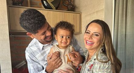 Viviane Araujo e Guilherme Militão são pais de Joaquim, de 1 ano