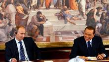 Berlusconi diz estar 'decepcionado' com seu amigo Putin 