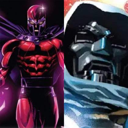 Você gosta de quadrinhos e desenhos animados? Pois bem, fizemos uma galeria que conta mais sobre a história de dois vilões super marcantes: Magneto e Doutor Destino.