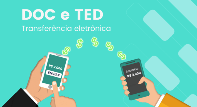 Você sabe a diferença entre a transferência DOC e TED?