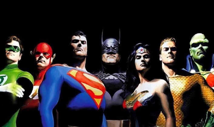 Você sabe qual é a formação original da Liga da Justiça? Pois bem, anote aí:  A formação original inclui Batman, Super-Homem, Mulher-Maravilha, Flash Aquaman, Lanterna Verde e o Caçador de Marte.