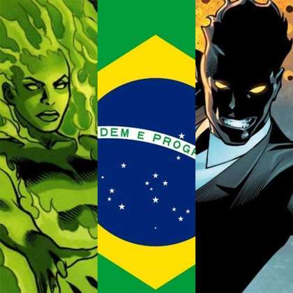 Você sabia que existem heróis e vilões da Marvel e da DC que são brasileiros? Confira nesta galeria os principais nomes e quais são suas características principais