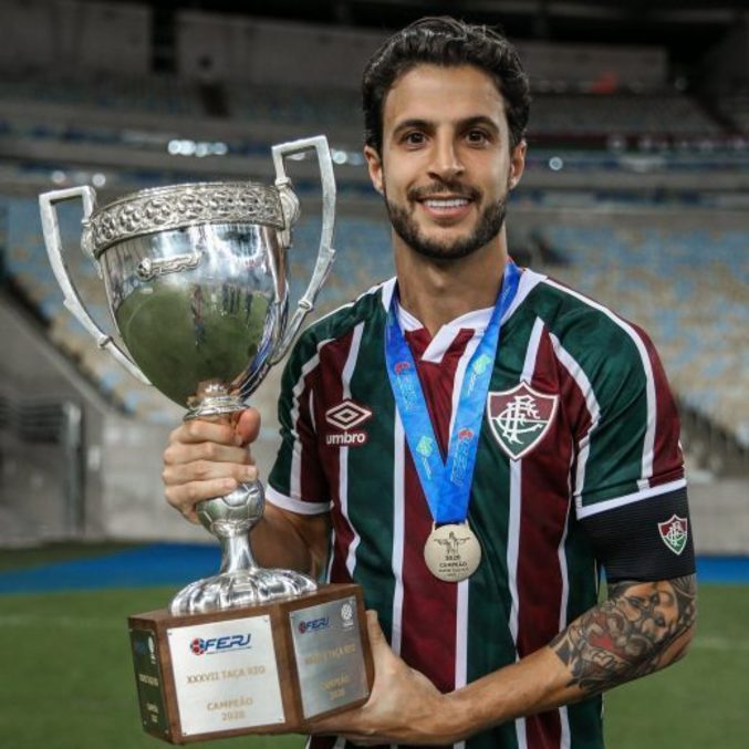 Hudson conquistou a Taça Rio de 2020 com o Fluminense