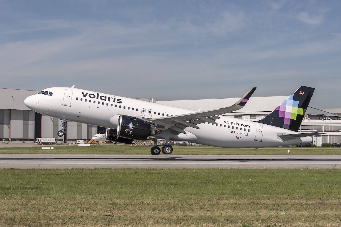 Volaris recebe A320neo da fábrica americana da Airbus