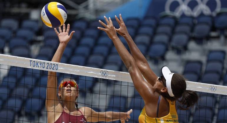 Ana Patricia e Rebecca perdem na segunda rodada do vôlei ...