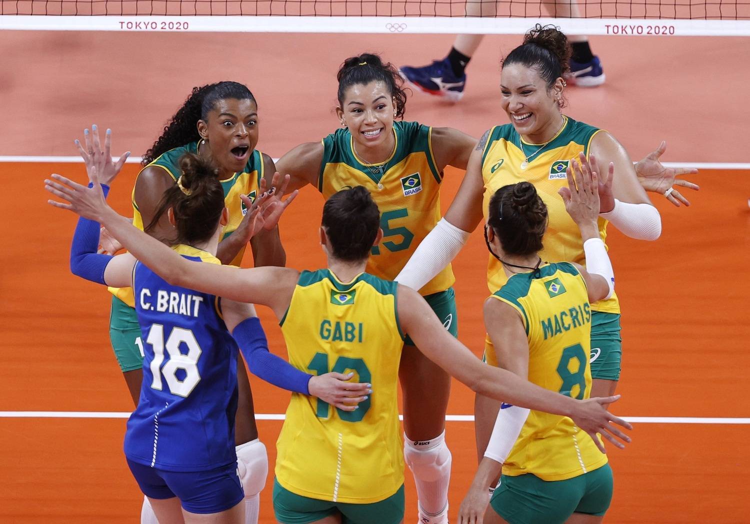 Toquio Brasil Bate Japao E Engata 3Âª Vitoria Seguida No Volei Feminino Esportes R7 Olimpiadas