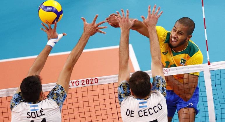 Brasil Perde Para A Argentina E Fica Sem Medalha No Volei Esportes R7 Olimpiadas