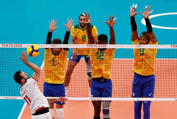 Brasil Confirma Favoritismo Na Estreia Do Volei Masculino Fotos R7 Olimpiadas