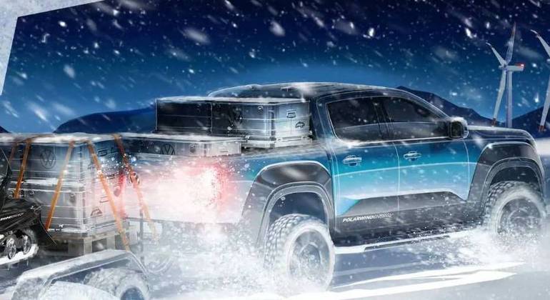 Pick-up terá coberturas plásticas nas caixas de roda