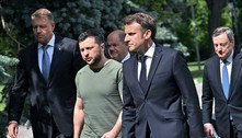 Zelenski diz a Macron que duvida da utilidade de falar com Putin