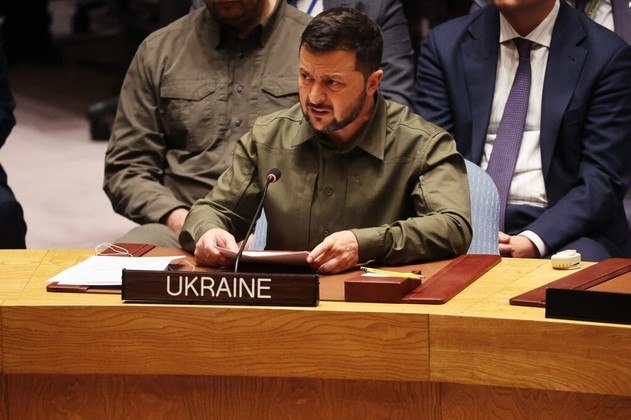 Volodmir Zelensky Conselho de Segurança da ONU