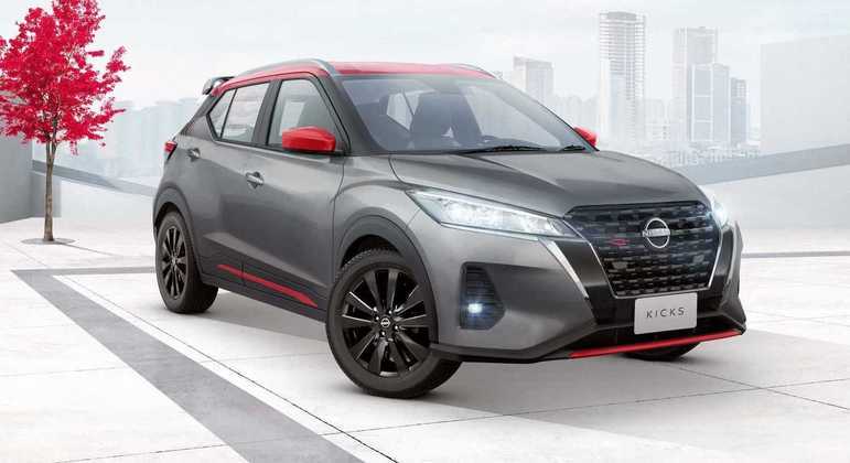 Nissan Kicks XPlay 2023 traz rodas de 17 polegadas em preto brilhante