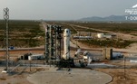 Bezos foi lançado em um foguete por volta das 10h (horário de Brasília) de uma base no Texas, nos Estados Unidos