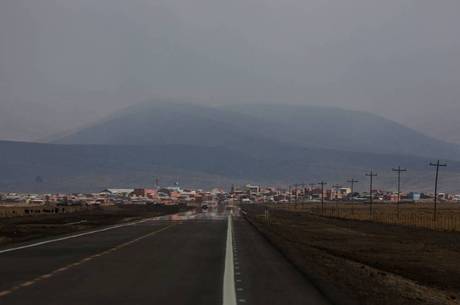 VulcÃ£o entrou em erupÃ§Ã£o no Peru