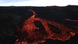 Lava do vulcão Mauna Loa se aproxima de importante rodovia no Havaí (Divulgação USGS)