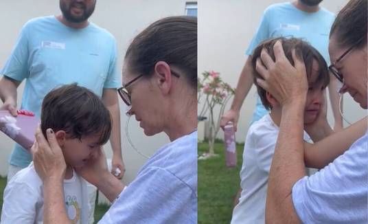 Netinho visita avó com câncer e se emociona  (Netinho visita avó com câncer, se emociona e faz web chorar junto; Vídeo)