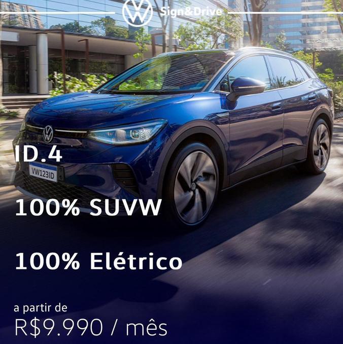 Modelo está disponível no serviço de assinatura Sign&amp;Drive