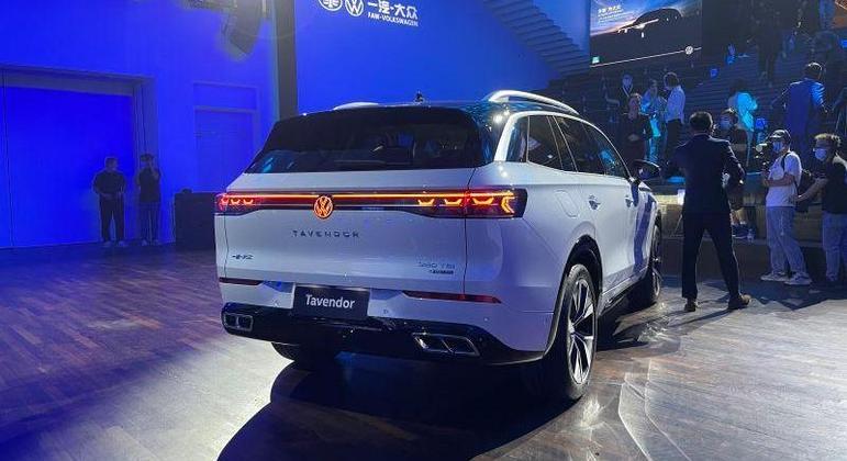 VW Tavendor é novo SUV chinês com logo em LED e traseira de “IQ ...
