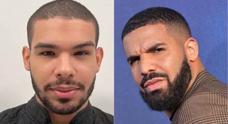 Vyni e DrakeO influenciador foi chamado de 