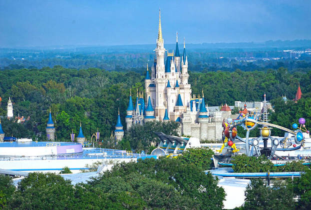 Walt Disney World, em Orlando, na Flórida. 