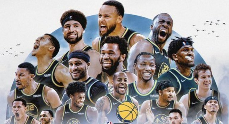 Os campeões do Golden State Warriors