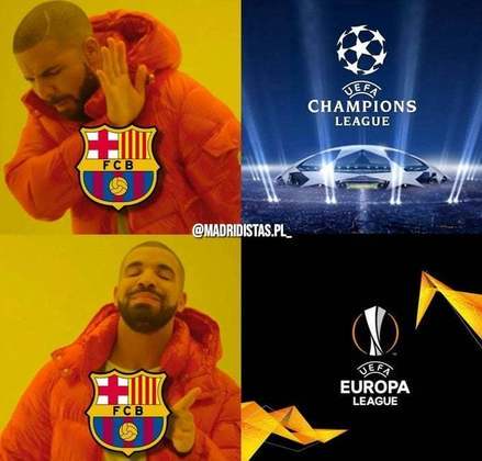 Web não perdoa queda do Barcelona na Champions League