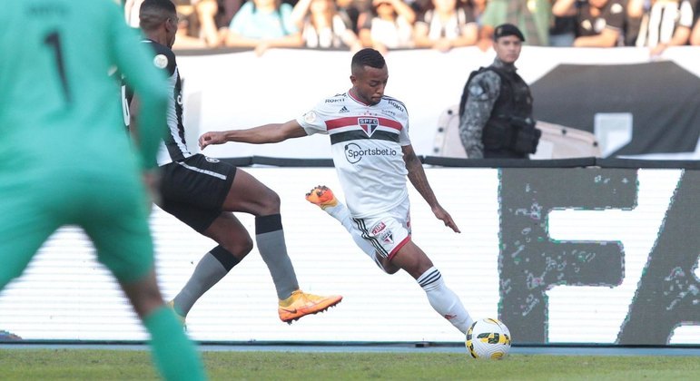 Welington em partida contra o Botafogo