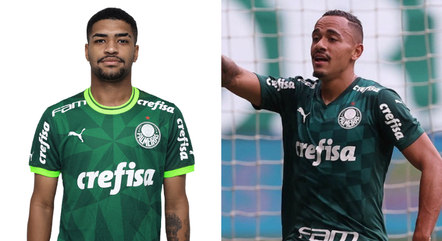 Wendell e Rafael Elias, jogadores negociados pelo Palmeiras