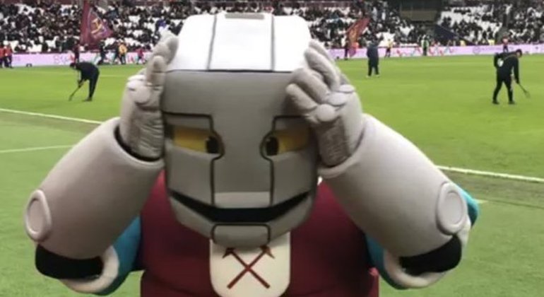 A mascote do West Ham