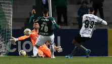 Nos últimos 10 jogos do Brasileirão, Palmeiras só foi vazado duas vezes