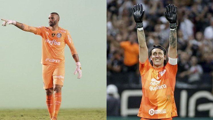 Weverton (Palmeiras) x Cássio (Corinthians)