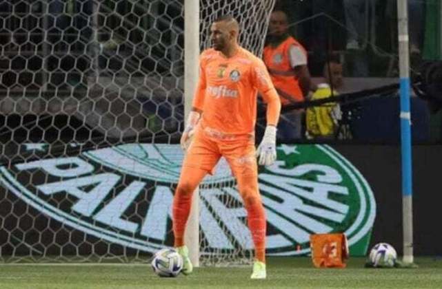 WEVERTON  - Uma grande defesa em chute de Guilherme, seguro sempre que acionado - NOTA 7,0 - Foto: Cesar Greco/Palmeiras
