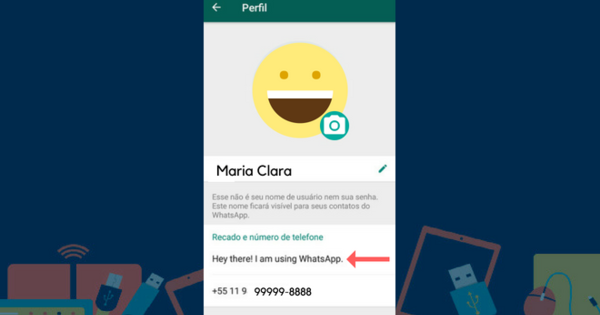 Zap Whatsapp Frases Para Foto De Perfil - Bio Para Status