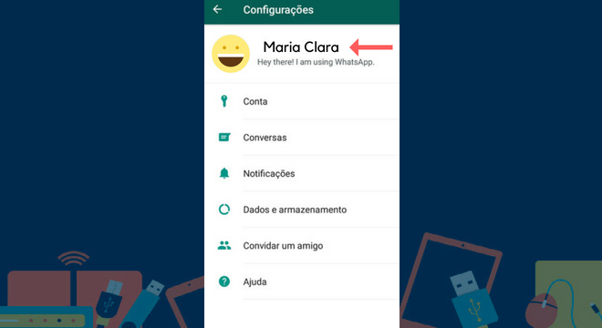 Como inserir fotos sem corte no perfil do WhatsApp