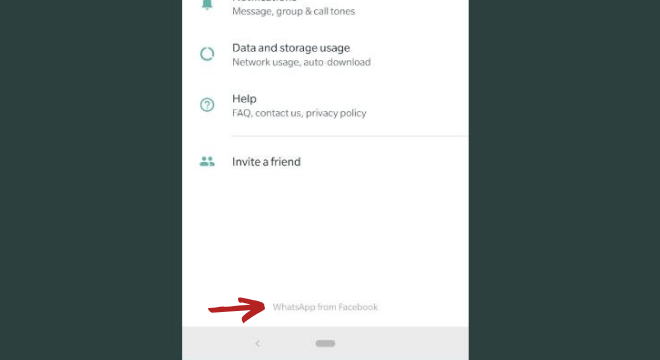 Novo nome do WhatsApp é exibido nas configurações do aplicativo