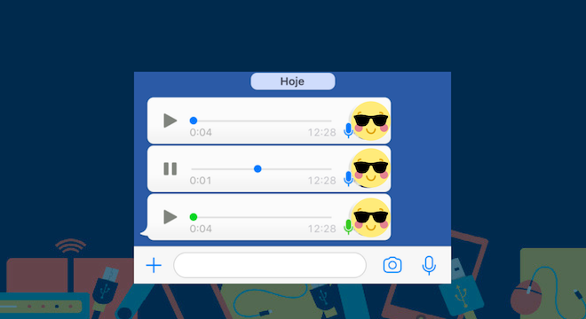 WhatsApp agora reproduz mensagens de voz na sequência