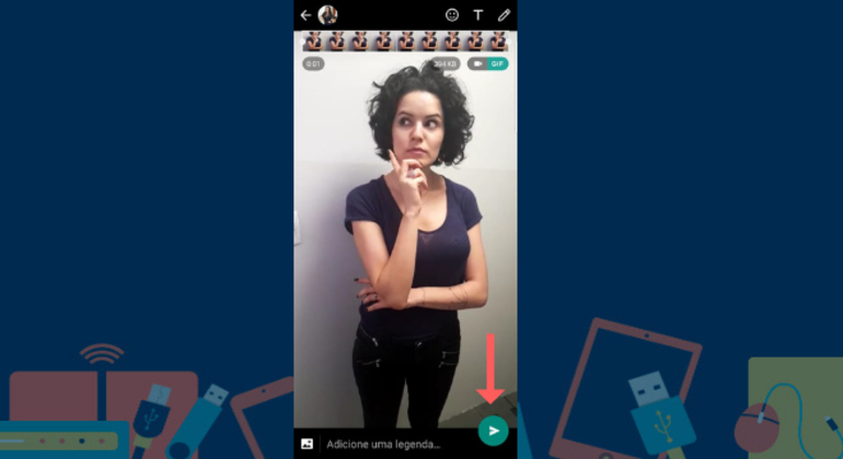 Aprenda como criar os próprios GIFs com a câmera do WhatsApp - Fotos - R7  Tecnologia e Ciência