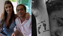Whindersson Nunes e noiva fazem tatuagens em homenagem a filho