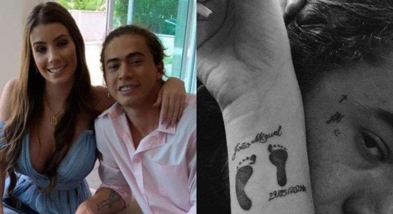 Whindersson Nunes E Noiva Fazem Tatuagens Em Homenagem A Filho Entretenimento R7 Famosos E Tv