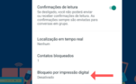 whtasApp-bloqueio por digital-tecnologia
