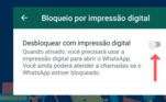 whtasApp-bloqueio por digital-tecnologia