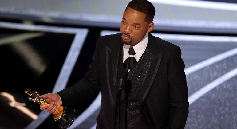 Will Smith chorou ao receber o prêmio de Melhor Ator
