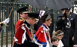 Príncipe William e princesa Catherine chegam para a cerimônia de coroação de Charles 3º