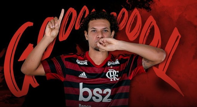 Willian Arão, o gol no Twitter do Flamengo