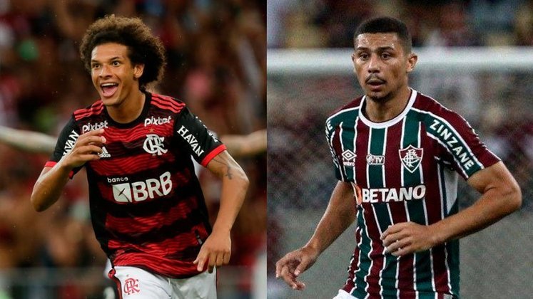Willian Arão (Flamengo) x André (Fluminense)