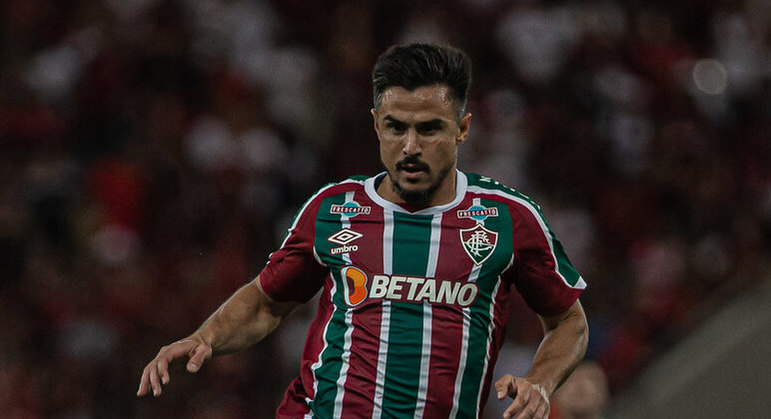 Willian Bigode em ação pelo Fluminense